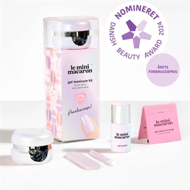 Le Mini Macaron Manicure Kit - Pearlescence  hos parfumerihamoghende.dk 